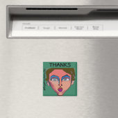 ローカルアーティス感謝していト、編集文字 マグネット (インサイチュ (食洗機))