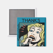 ローカルアーティス感謝していト、編集文字 マグネット (正面/裏面)