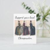 ローカルカイロプラクターのサポート ポストカード (スタンド正面)