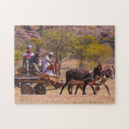 ローカルタクシー。 ジグソーパズル (横)