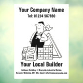 ローカルビルダーの漫画デザイン ウィンドウサイン (シート3)