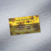 ローカルビーハニー製品磁気ビジネスカード マグネット名刺 (インサイチュ)