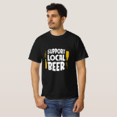 ローカルビールをサポート Tシャツ (正面フル)