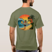 ローカルブレイク - カリフォルニア Tシャツ (裏面)
