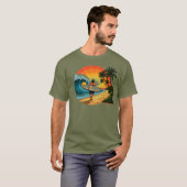 ローカルブレイク - カリフォルニア Tシャツ (正面フル)