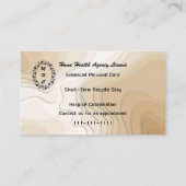 ローカルホ気にーム3.5インチx 2.0インチ名刺 名刺 (裏面)