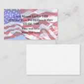 ローカルムースロッジ退役軍人ズアフェア  名刺 (正面/裏面)