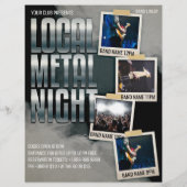 ローカルメタルショー |クラブ |バーフライヤー チラシ (裏面)