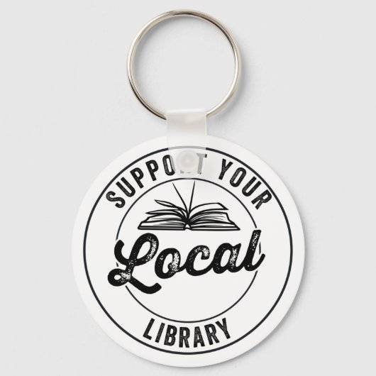 ローカルライブラリのサポート キーホルダー (正面)