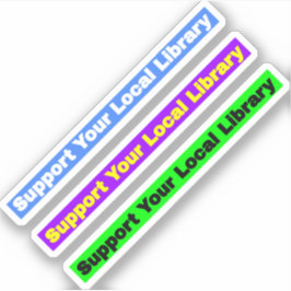 ローカルライブラリのサポート – シンプル文字 シール