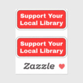 ローカルライブラリのサポート – 赤 シール (シート)