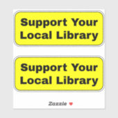 ローカルライブラリのサポート – 黄色 シール (シート)