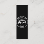 ローカルライブラリのマグネットキーチェーンをサポート ロイヤリティカード (正面)