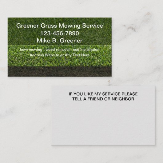 ローカルローンサー最高のビス名刺 名刺 (正面/裏面)