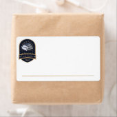 ローカル作家署名済み、書籍のスタック、蔵書票 ラベル (インサイチュ)