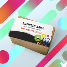 ローカル整備士 マグネット名刺