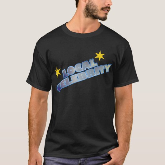 ローカル有名人 Tシャツ (正面)
