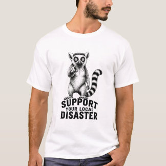 ローカル災害のワオキツネネズミ Tシャツ