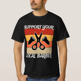 ローカル理容師 Tシャツ