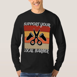 ローカル理容師 Tシャツ