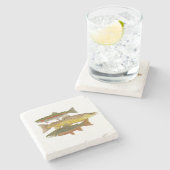 ローカル美のマス ストーンコースター (横)