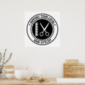 ローカル美容師 ポスター (キッチン)