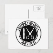 ローカル美容師 ポストカード (正面/裏面)