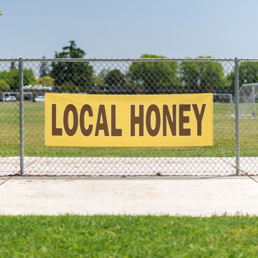 ローカル蜂蜜 横断幕 (インサイチュ)