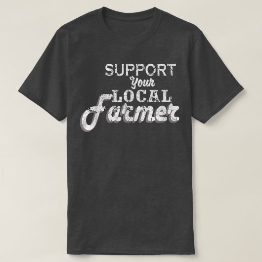 ローカル農家のサポート826 Tシャツ (デザイン正面)