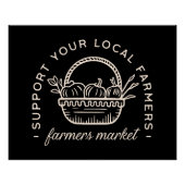 ローカル農家 ポスター (正面)