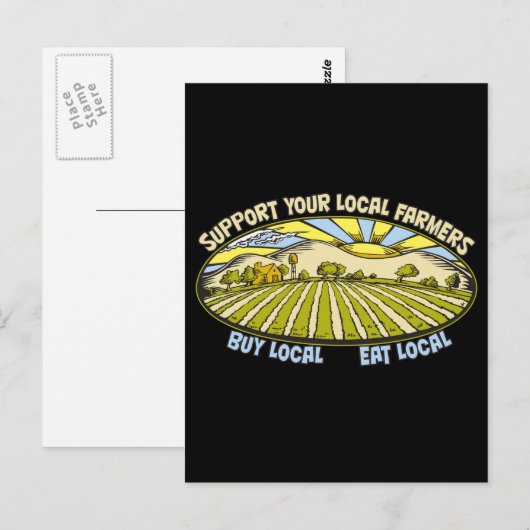 ローカル農家 ポストカード (正面/裏面)