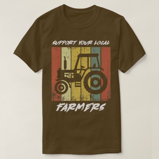 ローカル農家 Tシャツ (デザイン正面)