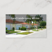 ローカル造園近隣サービス 名刺 (正面)