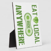 ローカル食べ、どこでも乗る フォトプラーク (側面)