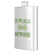 ローカル食べ、どこでも乗る フラスク (左)