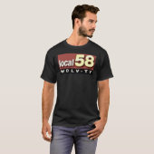 ローカル58ロゴクラシックTシャツ Tシャツ (正面フル)