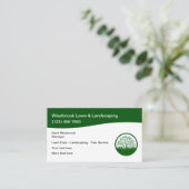 ローカル·ローン·造園·ツリー·サービス 名刺 (スタンド正面)