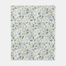 ローカントリーのカキ毛布 フリースブランケット