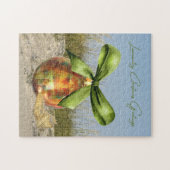 ローカントリークリスマスグリーティングスヒルトンヘッドアイランド ジグソーパズル (横)