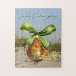 ローカントリークリスマスグリーティングスヒルトンヘッドアイランド ジグソーパズル