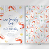 ローカントリーシーフードボイル エビボイル 招待状