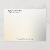 ローカントリーメリークリスマスチャペルパルメットブラフ シーズンポストカード (裏面)