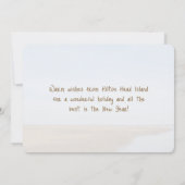 ローカントリーメリークリスマスヒルトンヘッドアイランドマップ シーズンカード (裏面)