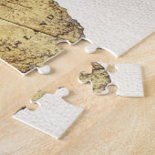 ローカントリーメリークリスマスヒルトンヘッドアイランドマップ ジグソーパズル (側面)