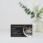 ローカ車のルサービス名刺 名刺 (スタンド正面)