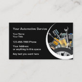 ローカ車のルサービス名刺 名刺 (正面)