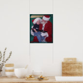 ローガンとサンタ ポスター (キッチン)