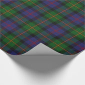 ローガンの伝統的なタータンチェックの包装紙 ラッピングペーパー (角)