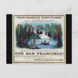 ローガンクリッパーセーリング ポストカード