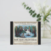 ローガンクリッパーセーリング ポストカード (スタンド正面)